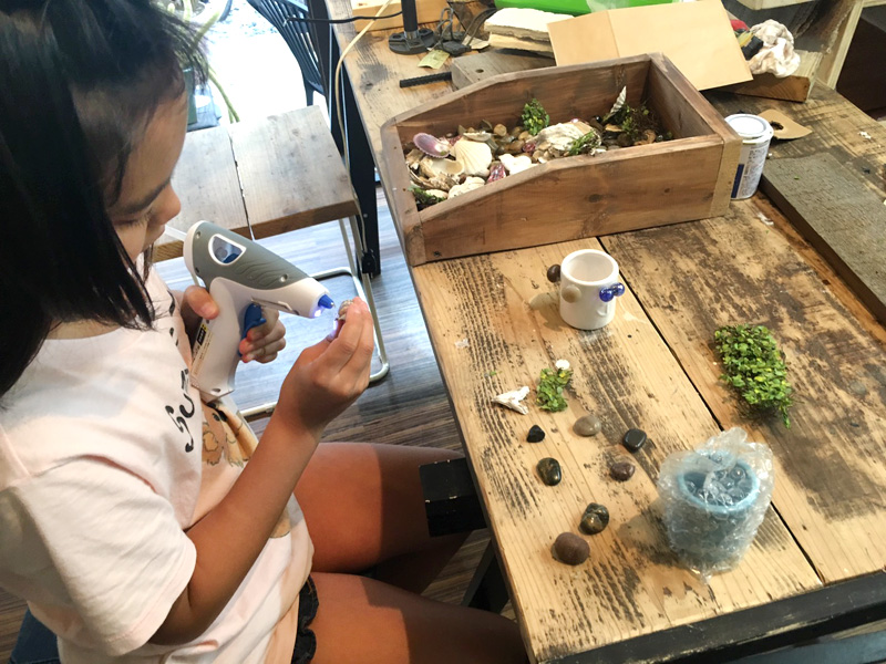 夏の子供工作ワークショップ