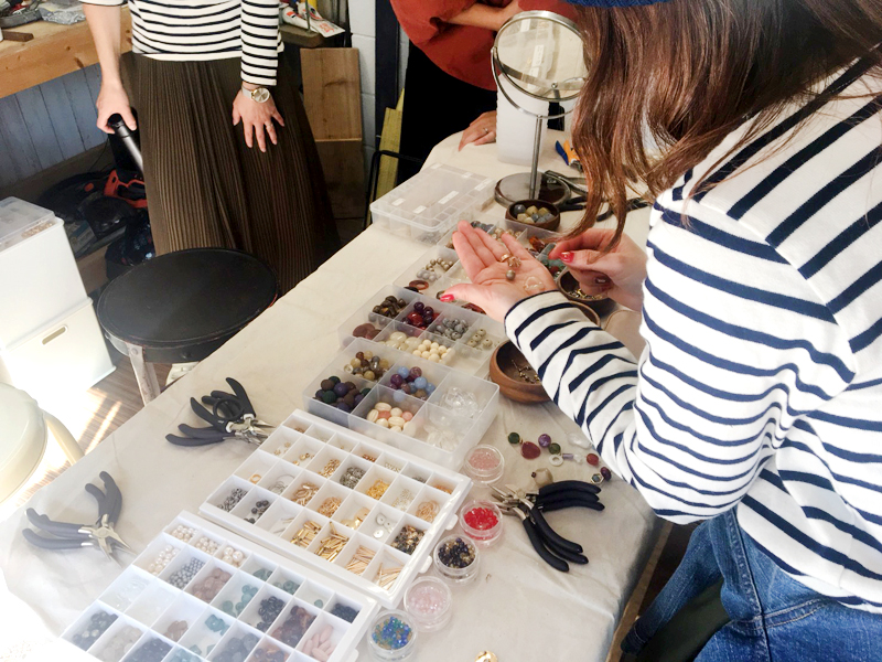 アクセサリーワークショップ＠konono