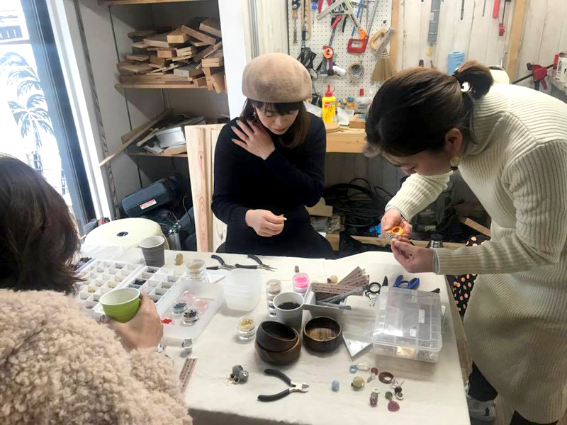 アクセサリーワークショップ＠konono